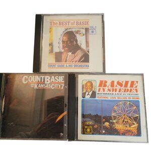 Count Basie CD Collection The Best Of Basie Vol 2 Kansas City 7 Basie In Sweden